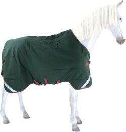 Kentucky Horsewear Rambo Original Turnout Lite Pferdedecke aus Nylon in Grün/Rot – Bild 1 von 2