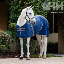 Produktbild von Kentucky Horsewear Rambo Outdoor-Pferdedecke aus Polyester in Blau