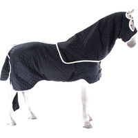 Produktbild von Kentucky Horsewear Rambo Show Set Pferdedecke aus Polyester Blau Weiß Größe S