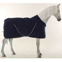 Produktbild von Kentucky Horsewear Rambo Stalldecke für Pferde 400g Blau Weiß - 400 g