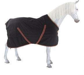 Kentucky Horsewear Rambo Stallendecke für Pferde Medium 200g Schwarz Orange - 200 g – Bild 1 von 5