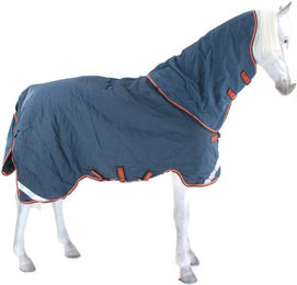 Kentucky Horsewear Rambo Supreme Turnout Lite Pferdedecke Blau Orange – Bild 1 von 2