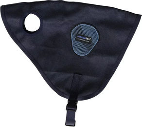 Kentucky Horsewear Recuptex Magnetischer Nackenschutz für Pferde Full Schwarz Blau – Bild 1 von 6