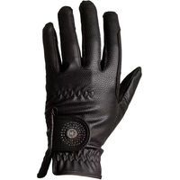 Produktbild von Kentucky Horsewear Reithandschuhe Grip Glitter Schwarz Nylon Unisex Taille 7