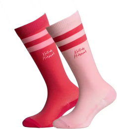 Produktbild von Kentucky Horsewear Reitsocken für Kinder Rosa Bunt Größe 23/26