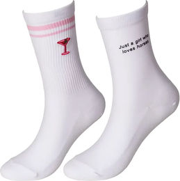 Kentucky Horsewear Reitsocken Loves Horses Unisex Weiß Größe 35/40 2er Pack – Bild 1 von 1