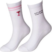 Produktbild von Kentucky Horsewear Reitsocken Loves Horses Unisex Weiß Größe 35/40 2er Pack