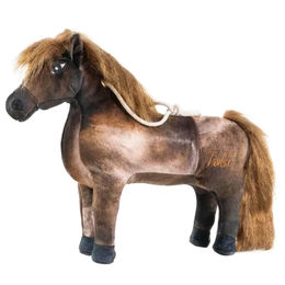 Kentucky Horsewear Relax Pferdespielzeug Pony mit Seil in Braun – Bild 1 von 4