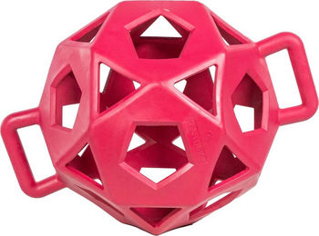 Kentucky Horsewear Relax Spiel- und Heuball für Pferde aus Gummi in Pink Grösse L 40cm – Bild 1 von 5