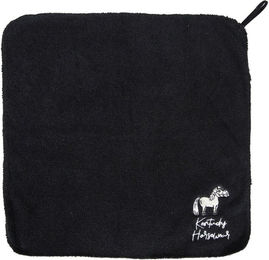 Kentucky Horsewear Sammy Handtuch für Pferde Schwarz aus Polyester – Bild 1 von 6