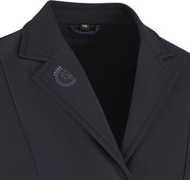 Kentucky Horsewear Sammy Turnierjacket für Mädchen in Schwarz aus Polyamid Größe 140 – Bild 1 von 5