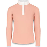 Produktbild von Kentucky Horsewear Sammy Turniershirt Reitshirt für Mädchen aus Nylon in Weiß oder Rosa 160 cm