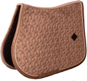 Kentucky Horsewear Samt Schabracke für Ponys in Beige – Bild 1 von 13