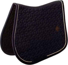 Kentucky Horsewear Samtschabracke Velvet für Ponys in Blau – Bild 1 von 13