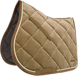 Produktbild von Kentucky Horsewear Satteldecke für Pferde Lami-Cell Glimmer mit Bambus in Beige und Braun