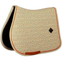 Produktbild von Kentucky Horsewear Satteldecke für Ponys aus Velours in Beige oder Bunt