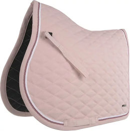 Produktbild von Kentucky Horsewear Satteldecke Lami-Cell Midnight für Ponys in Schwarz und Rosa