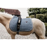 Produktbild von Kentucky Horsewear Satteldecke Velvet Jumping Cob für Pferde in Hellblau