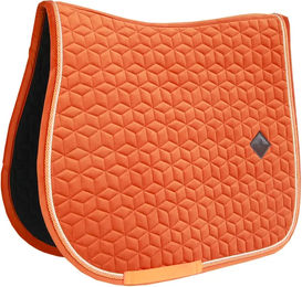 Kentucky Horsewear Satteldecke Velvet Jumping Cob Orange für Vollblut – Bild 1 von 3