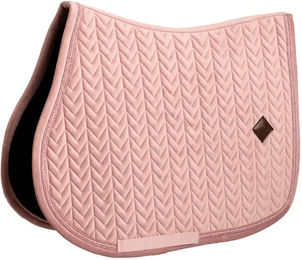 Kentucky Horsewear Satteldecke Velvet Mini Pearls Show Jumping in Rosa – Bild 1 von 2