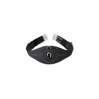 Produktbild von Kentucky Horsewear Sattelgurt aus Kunstleder Schwarz 130 cm