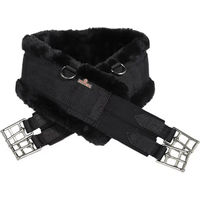 Produktbild von Kentucky Horsewear Sattelgurt aus Lammfell Schwarz 120cm - 120 cm