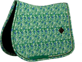 Kentucky Horsewear Sattelunterlage Velvet Jumping für Pferde in Velours – Bild 1 von 8
