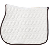 Produktbild von Kentucky Horsewear Schabracke Absorb Mikrofaser Marine-Weiß-Braun ohne Logo