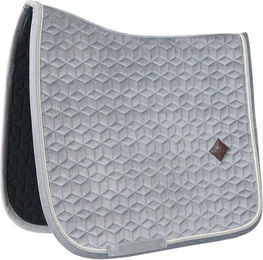 Kentucky Horsewear Schabracke Basic Velvet Dressur für Warmblut in Velours – Bild 1 von 1
