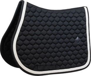 Kentucky Horsewear Schabracke Cord Schwarz Full – Bild 1 von 9