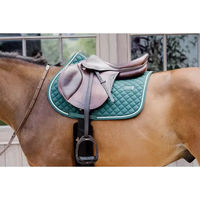 Produktbild von Kentucky Horsewear Schabracke Diamond Rope Springen Grün für Warmblut