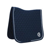 Produktbild von Kentucky Horsewear Schabracke Dressur Onion Quilt 3D Logo Blau