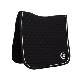 Kentucky Horsewear Schabracke Dressur Onion Quilt mit 3D Logo Schwarz – Bild 1 von 11