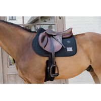 Produktbild von Kentucky Horsewear Schabracke Fishbone Turnier mit 2 Nummern Schwarz für Pferde