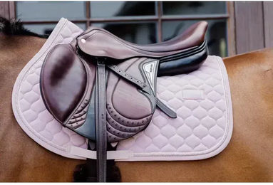 Kentucky Horsewear Schabracke Onion Quilt Springen Rosa für Warmblut – Bild 1 von 7