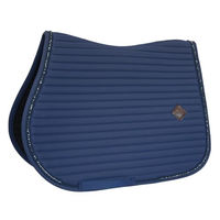 Produktbild von Kentucky Horsewear Schabracke Pearls Sattelunterlage Navy Blau aus Polyester