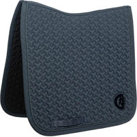 Produktbild von Kentucky Horsewear Schabracke Plaited 3D Logo Dressur Tannengrün