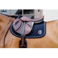 Produktbild von Kentucky Horsewear Schabracke Springen Onion Quilt mit 3D Logo Blau