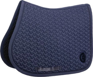 Kentucky Horsewear Schabracke Springen Plaited 3D Logo Blau – Bild 1 von 4