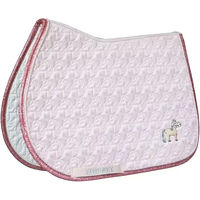 Produktbild von Kentucky Horsewear Schabracke Unicorn Head Glitter Rosa Baumwolle für Warmblut