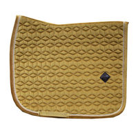 Produktbild von Kentucky Horsewear Schabracke Velvet Dressur Gelb für Warmblut