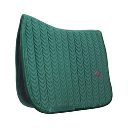 Kentucky Horsewear Schabracke Velvet Pearls Dressur Velours Grün – Bild 1 von 7