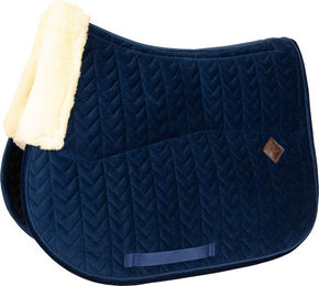 Kentucky Horsewear Schabracke Velvet Skin Friendly Blau für Warmblut – Bild 1 von 8