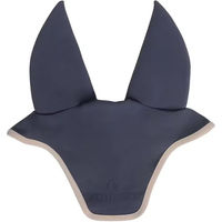 Produktbild von Kentucky Horsewear Schallgedämmte Fliegenhaube Softshell Blau für Vollblut Pferde