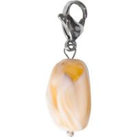 Produktbild von Kentucky Horsewear Schlüsselanhänger Lucky Charm Stone Schmuckanhänger aus Glas Beige Größe S