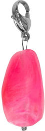 Kentucky Horsewear Schlüsselanhänger Lucky Charm Stone Schmuckanhänger aus Glas Pink Größe L – Bild 1 von 1