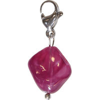 Produktbild von Kentucky Horsewear Schlüsselanhänger Lucky Charm Stone Schmuckanhänger Glas Bordeaux Größe S