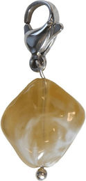 Kentucky Horsewear Schlüsselanhänger Lucky Charm Stone Schmuckanhänger Glas Braun Größe L – Bild 1 von 1