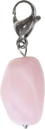 Kentucky Horsewear Schlüsselanhänger Lucky Charm Stone Schmuckanhänger Rosa Glas Größe M – Bild 1 von 1