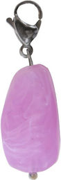 Kentucky Horsewear Schmuckanhänger Lucky Charm Stone aus Glas in Lila Größe L – Bild 1 von 1